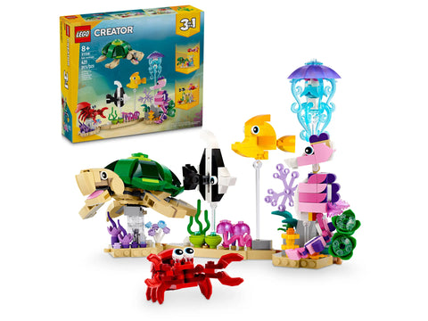 LEGO Creator Sea Animals 3-in-1 building set (31158)