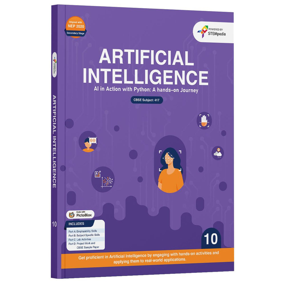 Artificial Intelligence Book for Class 10 – CBSE Skill Subject 417