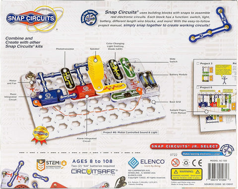 Elenco Electronics Snap Circuits Jr. Select Discovery Kit