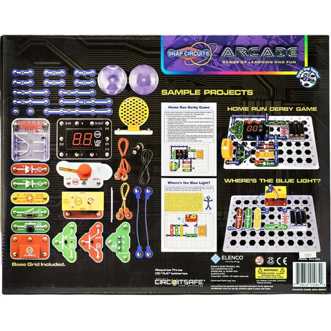 Elenco Snap Circuits Arcade, Electronics Exploration Kit