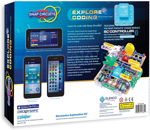 Elenco Snap Circuits Explore Coding Kit