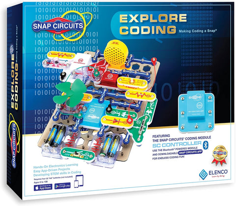 Elenco Snap Circuits Explore Coding Kit